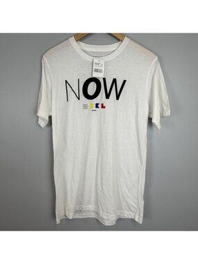 Ezekiel T Shirt Mens Small White Skate Surf Graphic Logo Tee T shirt NWT